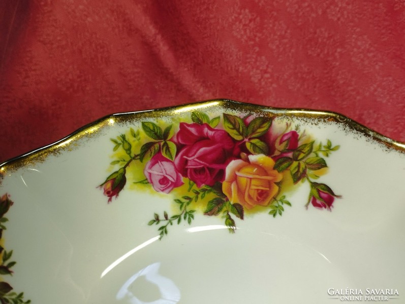 Gyönyörű angol porcelán, Royal Albert, tál