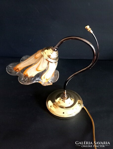 Murano copper table lamp negotiable design