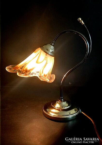 Murano copper table lamp negotiable design