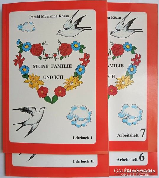 Pataki Marianna Rózsa: Meine Familie und ich-Lehrmaterial: 2 tankönyv (I ,II) + 2 munkafüzet (6,7)