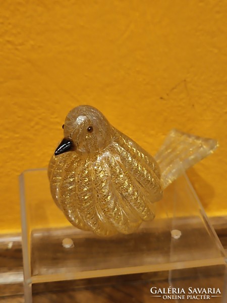 Barovier glass bird - unique item