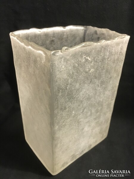 Special moder scavo murano vase!L. In perfect condition!!! 18X12x9 cm!!!!