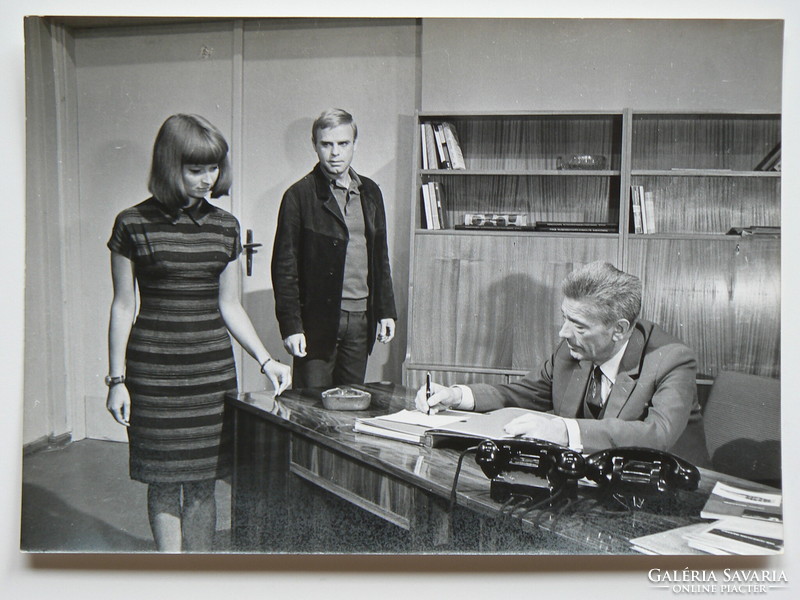 POLSKI FILM WARSZAWA, "A KATASZTRÓFA" 1968. NYOLC darab LENGYEL FILMFOTÓ (13X18 cm) egyben.