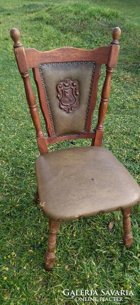 Antik szék faragott. Felújítandó állapotban. Olcsón