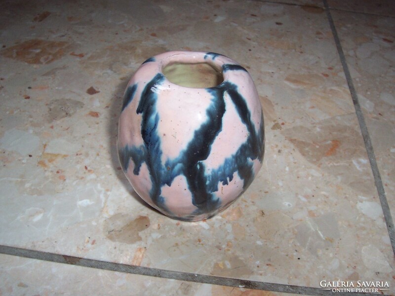 Marked small vase