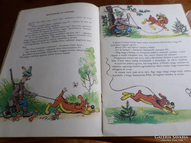 Pif's new adventures v. Beat with Sutyeyev's drawings, Hungarian text by Miklós, second edition, 1976