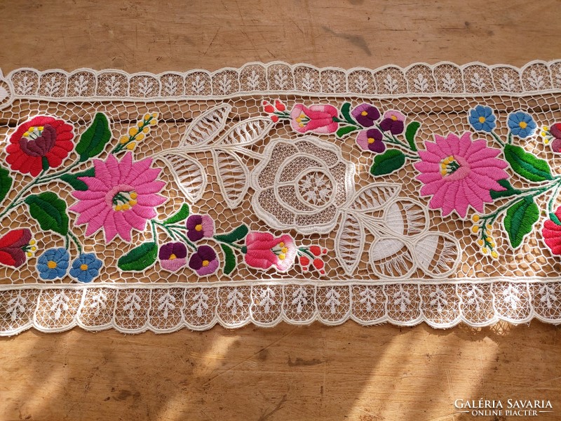 Kalocsa embroidered tablecloth