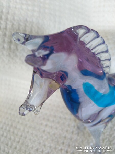 Handmade figurative - glass horse, decorative object
