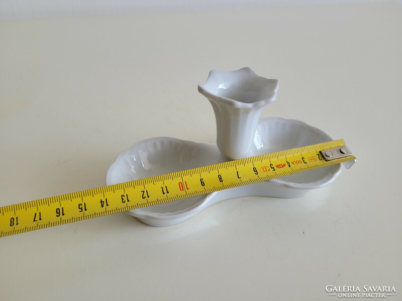 Régi Csehszlovák MCP porcelán sótartó asztali fűszeres só bors kínáló