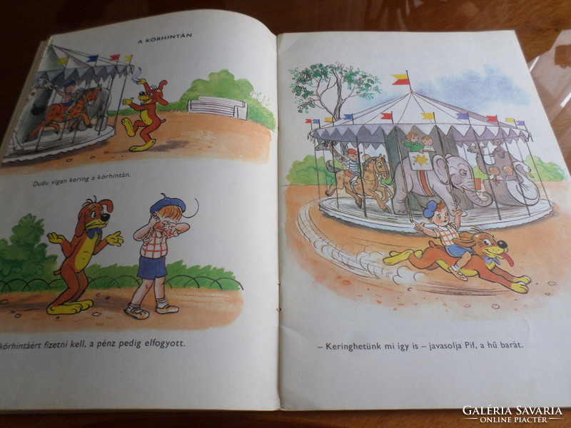 Pif's new adventures v. Beat with Sutyeyev's drawings, Hungarian text by Miklós, second edition, 1976