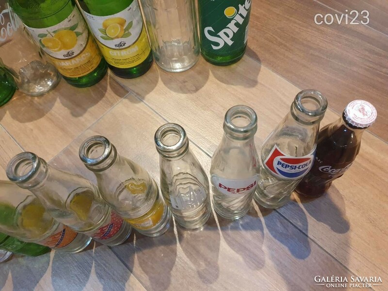 18 retro soda bottles in very nice condition, only one! Decoration creative hospitality #2