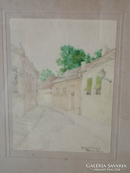 Tabá (Budapest) painting from 1931