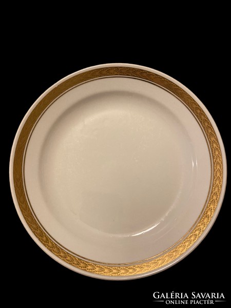 Rare Zsolnay gold rimmed plates