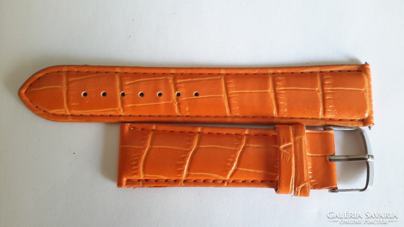 Omega watch strap, orange