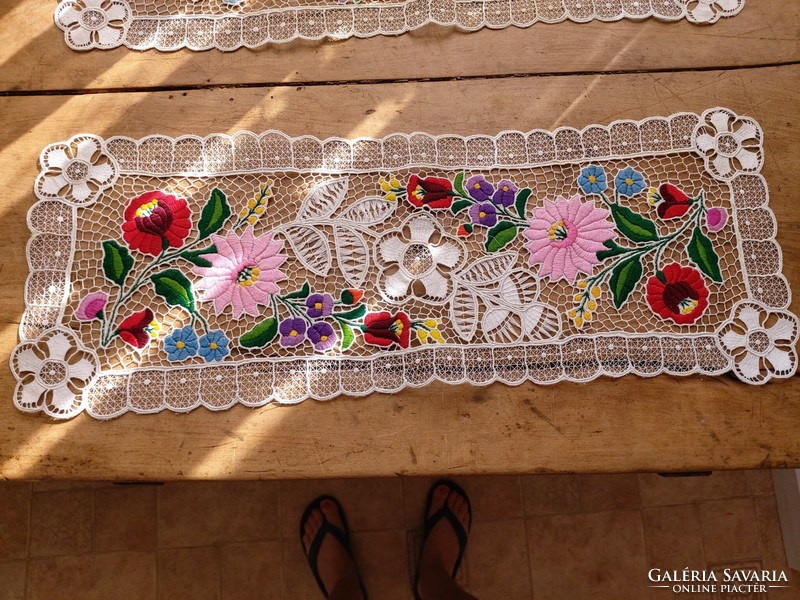 Kalocsa embroidered tablecloth