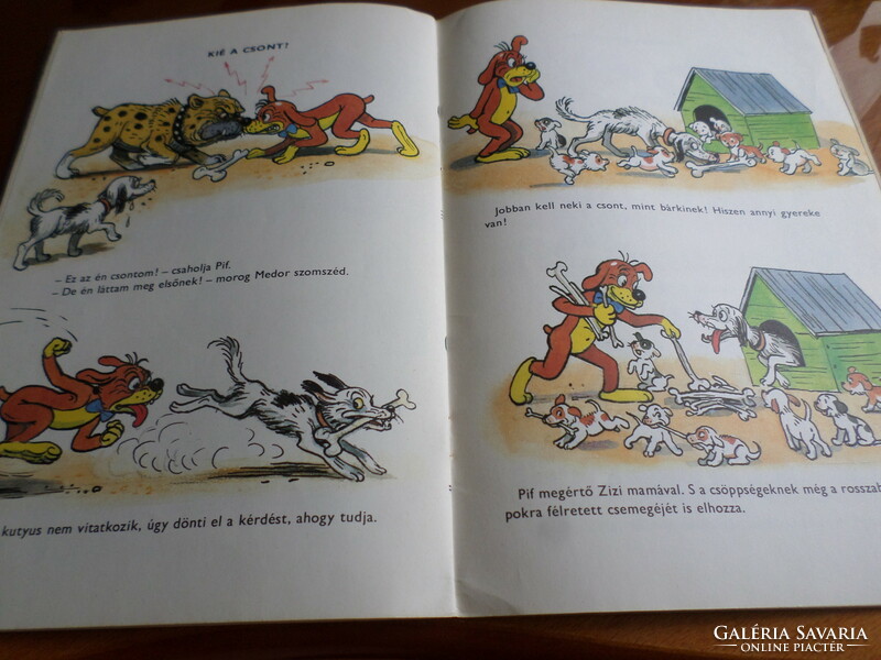 Pif's new adventures v. Beat with Sutyeyev's drawings, Hungarian text by Miklós, second edition, 1976