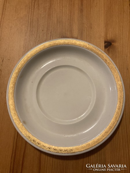 Antik Alföldi aranyszegélyes tányérok