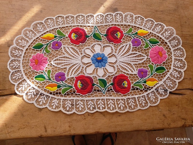 Kalocsa embroidered tablecloth