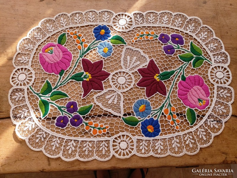 Kalocsa embroidered tablecloth