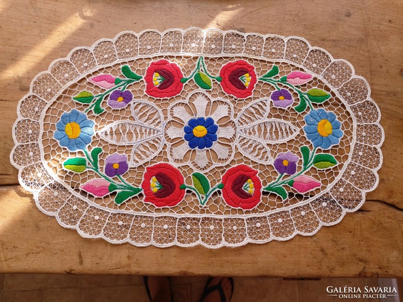 Kalocsa embroidered tablecloth