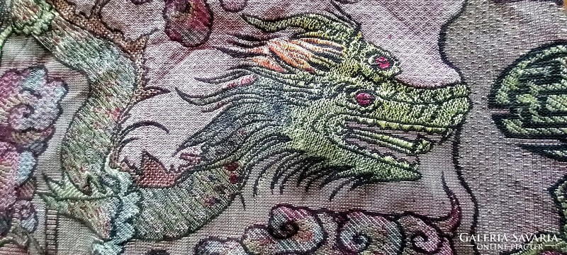 Gold thread Chinese dragon tablecloth, material, decoration negotiable