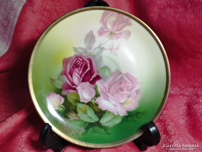 Beautiful German porcelain bowl, plate, decorative plate