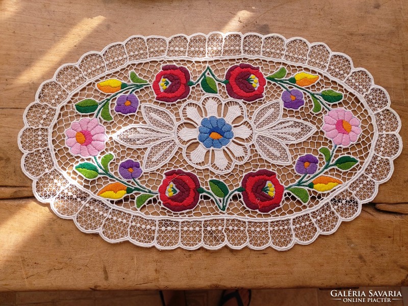 Kalocsa embroidered tablecloth