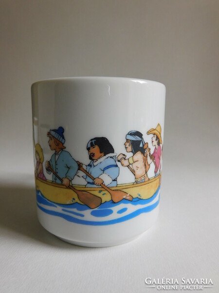 König porcelain Bavarian vintage children's mug