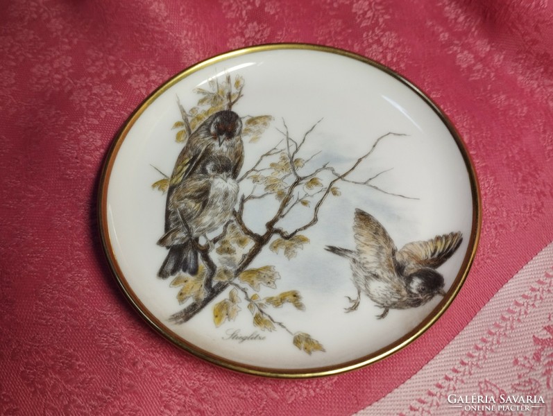 Kaiser, madaras porcelán tál, tányér
