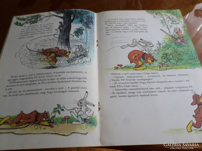 PIF ÚJABB KALANDJAI V. Szutyejev rajzaival Veress Miklós magyar szövegével, Második kiadás, 1976