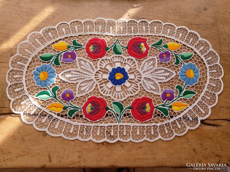 Kalocsa embroidered tablecloth