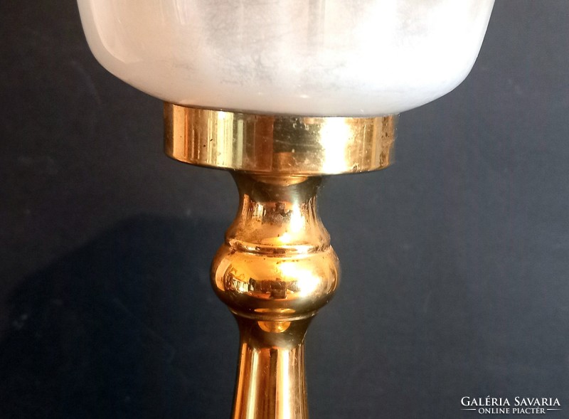 Art Nouveau copper table lamp negotiable