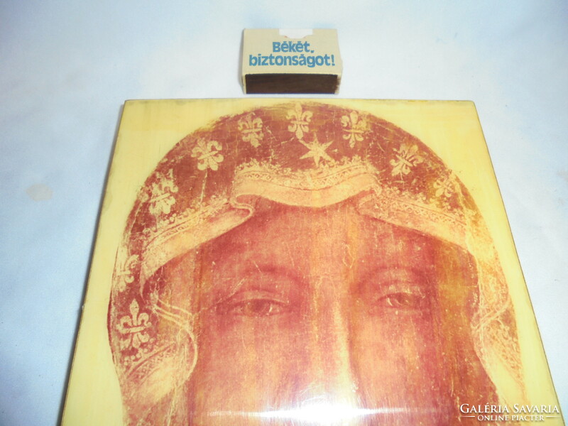 Icon copy on wooden board