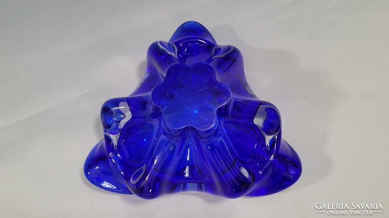 Czech blue glass offering