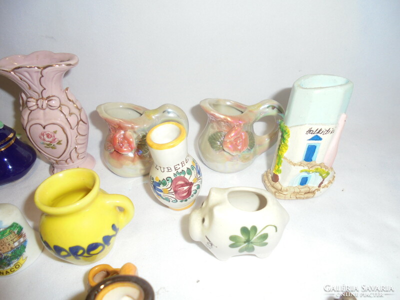 Porcelain, ceramics and other small things, figurines, small vases, etc. - Together