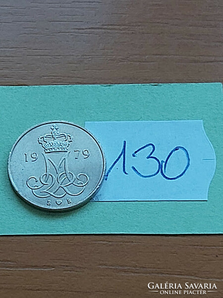 Denmark 10 öre 1979 copper-nickel, ii. Queen Margaret 130