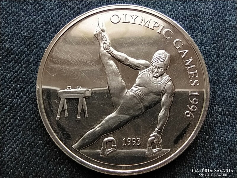 Samoa 1996 Summer Olympics, Atlanta .925 Silver $ 10 1993 pp (id61587)
