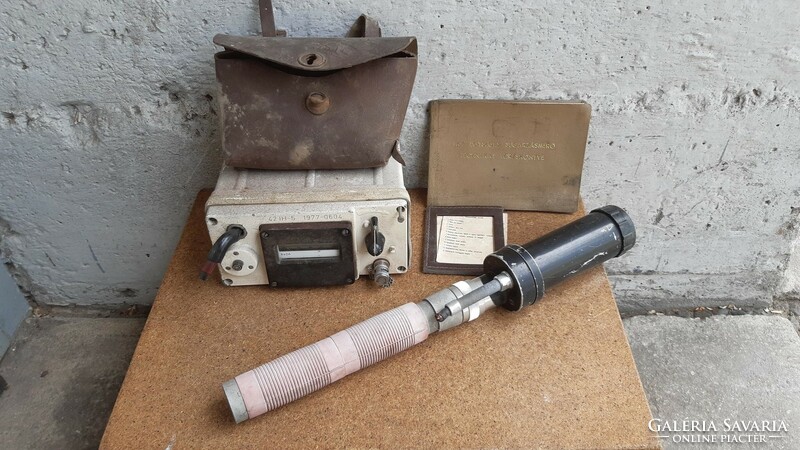 Missing ih-5 military uniform radiation measuring instrument - 1977