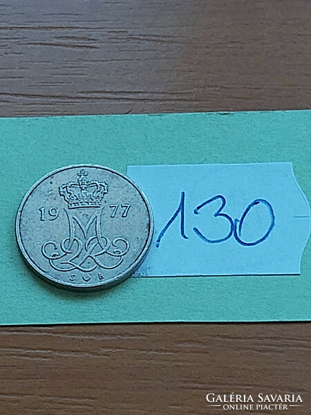 Denmark 10 öre 1977 copper-nickel, ii. Queen Margaret 130