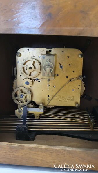 Régi Art Deco kandalló óra