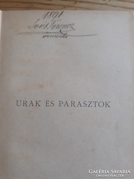Mikszáth : Urak és Parasztok 1891