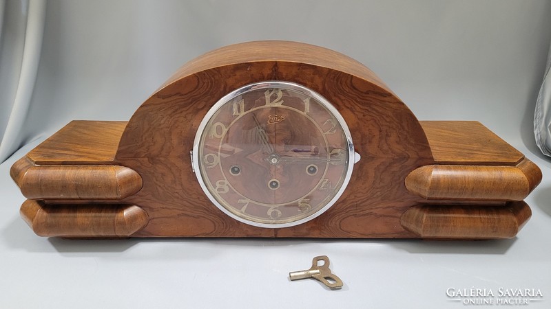 Old art deco mantel clock