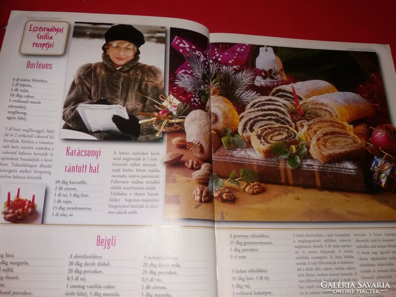Esztergályos Cecília : Familia KFT szakácskönyv a stáb receptjeivel, sok fotóval a képek szerint