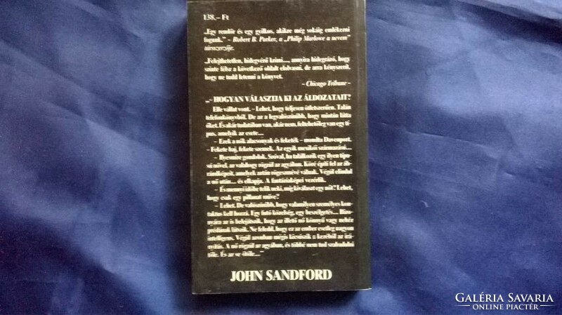 John Sandford : Soha ne ölj