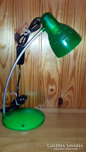 Green table lamp e14, 15w, dsl-821