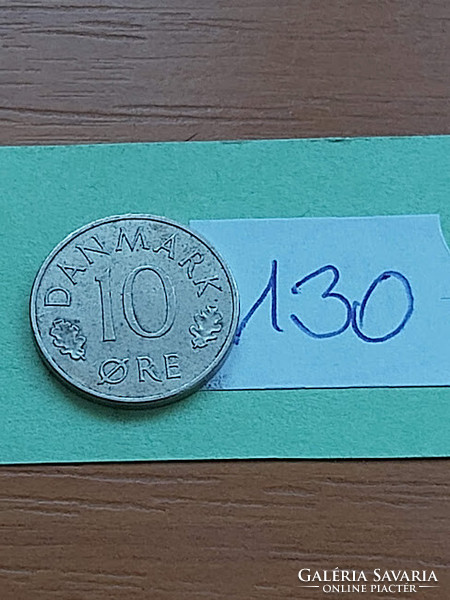 DÁNIA 10 ÖRE 1977 Réz-nikkel, II. Margit királynő   130