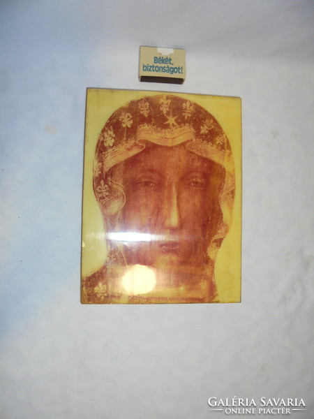 Icon copy on wooden board