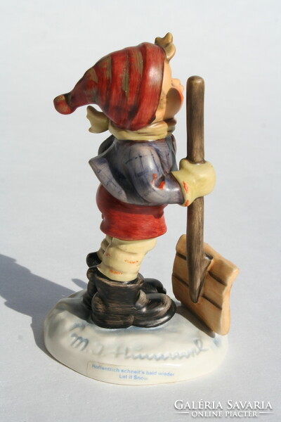 Goebel Hummel "Let it snow" figura, 2036-os modell, első kiadás (1999)