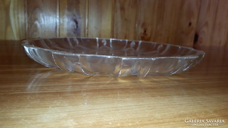 Transparent cake plastic serving tray