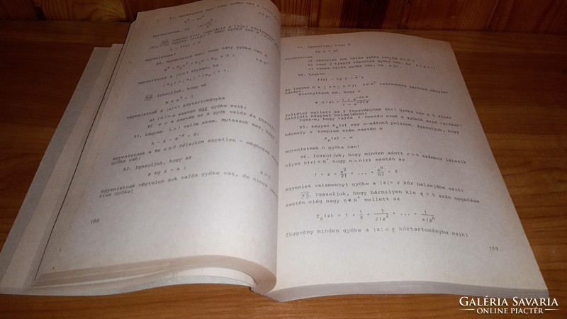 Bme Faculty of Electrical Engineering - Mathematical Workbook vii. Complex function theory 1991